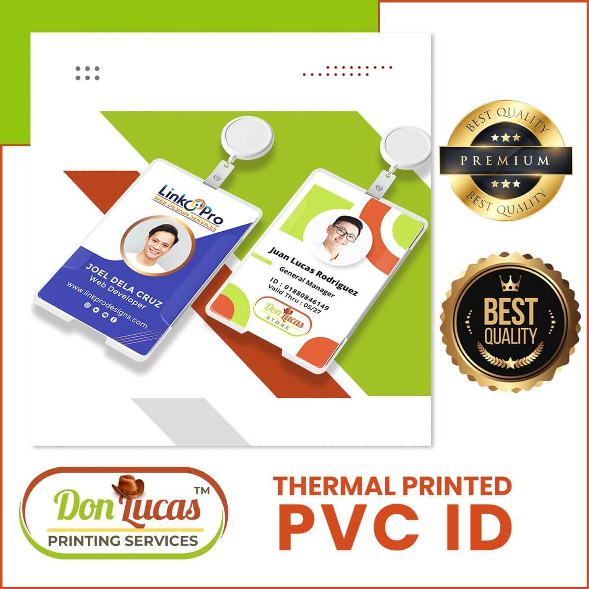 Thermal Printed PVC ID
